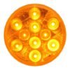 9-LED Round Marker Light – Waterproof Signal Lamp for Trucks & Trailers