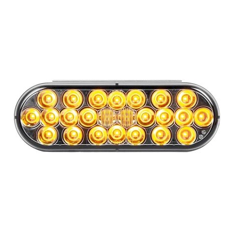 🔶 Oval Amber LED Truck Light