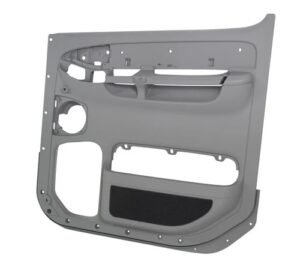 Gray Interior Door Panel – Molded Plastic Trim for Vans & Utility Trucks