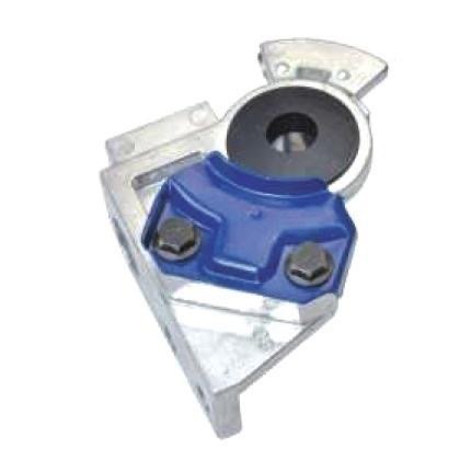 Triangular Bearing Mount – Heavy-Duty Shaft Support with Protective Cover