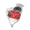 Triangular Bearing Mount – Heavy-Duty Shaft Support with Protective Cover