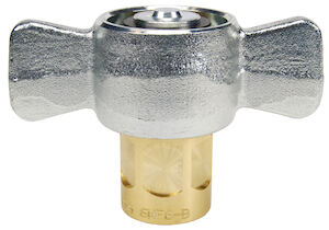 W WING FEM SOCKET BRASS 1 1 FP
