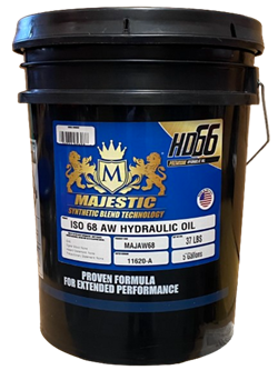 MAJESTIC 68 HYDRAULIC OIL FLUID SYNTHETIC BLEND