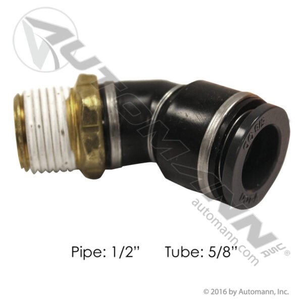 PLC 45 Deg Swivel Male Elbow 5/8 X 1/2in